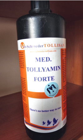 Med. Tollyamin forte Tollisan | вітаміни та амінокислоти для голубів