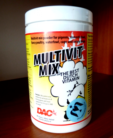 Multivit mix DAC | висококонцентрована полівітамінна суміш для голубів