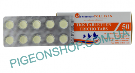 T-K-K Tabs | препарат від трихомонозу, кокцидіозу