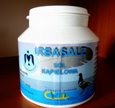 Sól kąpielowa Irbasalz | сіль для купання голубів