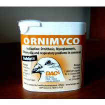 Orni Myco DAC | таблетки для лікування респіраторних інфекцій голубів